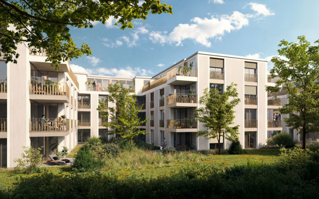 FRYMAA - Stadtwohnungen mit Naturanschluss - Südseite Neubauprojekt Frymaa