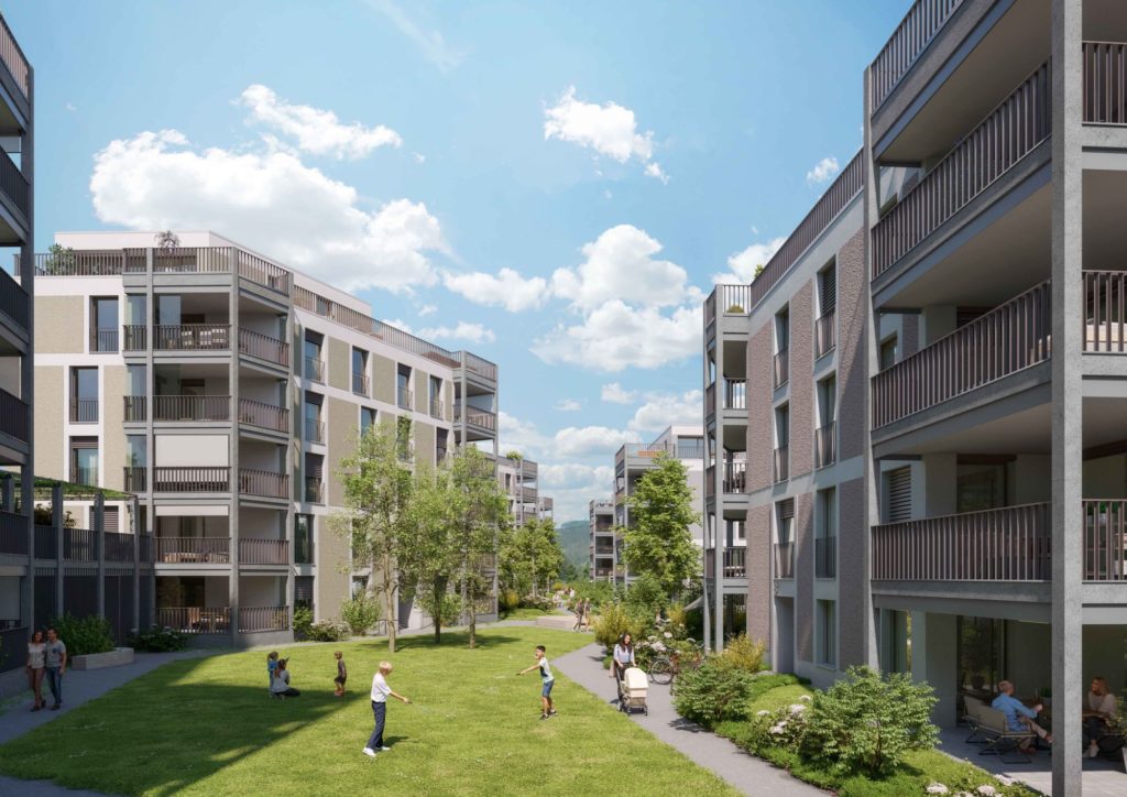 Untersiggenthal: Hochwertige Eigentumswohnungen - 7426_Niderwis_Untersiggenthal_Aussen_K03_160425