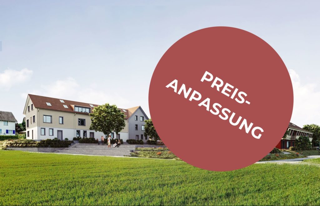PREISANPASSUNG - R-EFH AB CHF 920'000 - Preisanpassung Ernteblick (1)