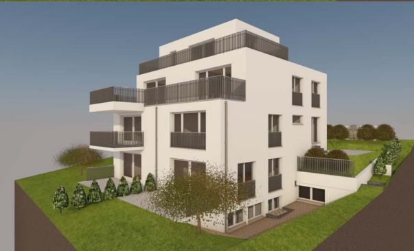 Neubauwohnungen mit Weitblick - Aussen: Süd-Ost Ansicht