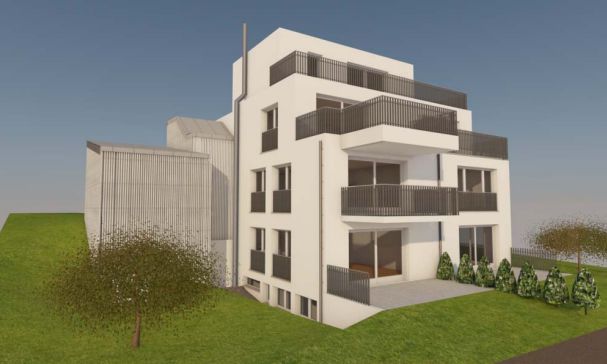 Neubauwohnungen mit Weitblick - Aussen: Süd-West Ansicht
