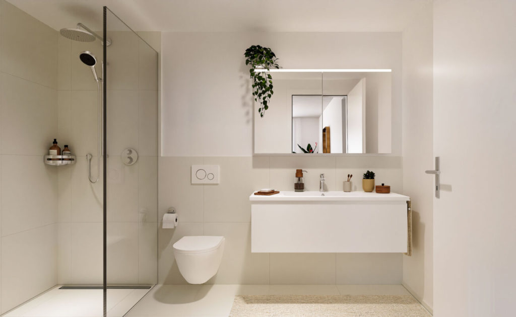 Schützenmattpark Inwil - Wohnen mit Zukunft - SMP-Innenvisu-B1-2-4-Nasszelle-1300x800