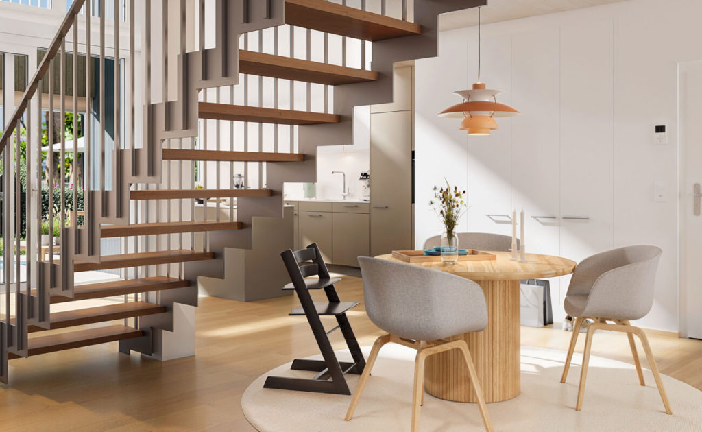 Schützenmattpark Inwil - Wohnen mit Zukunft - SMP-Innenvisu-C1-0-6-Essen-1300x800