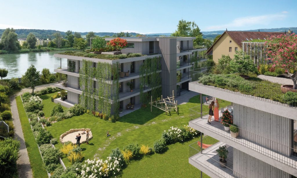 Exklusives Wohnen am Wasser: VivAare vereint Traumlage und Lebensquali - vivaare_doettingen21