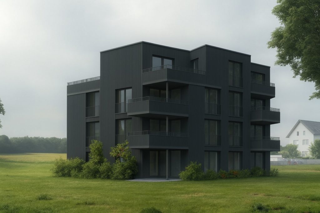 10 stilvolle Wohnungen in Hedingen - 311_Widenacher_Aussenvisu_251010