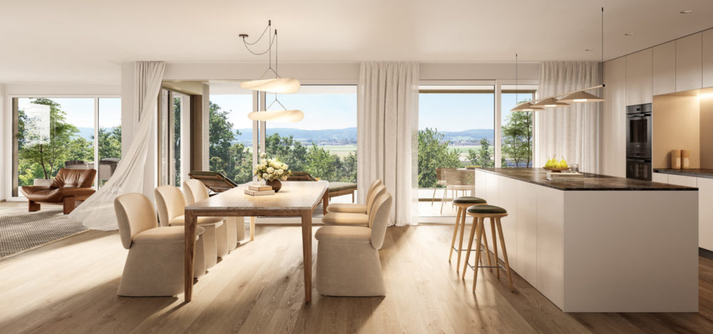 DOERNLER - Exklusive Terrassenwohnungen in Wangen - Innenansicht