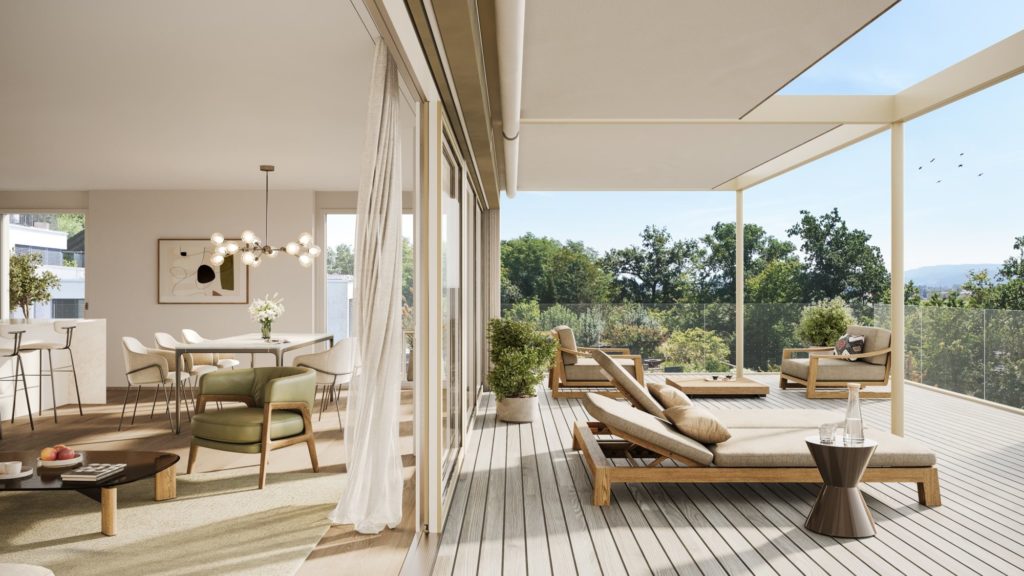 DOERNLER - Exklusive Terrassenwohnungen in Wangen - Innenansicht