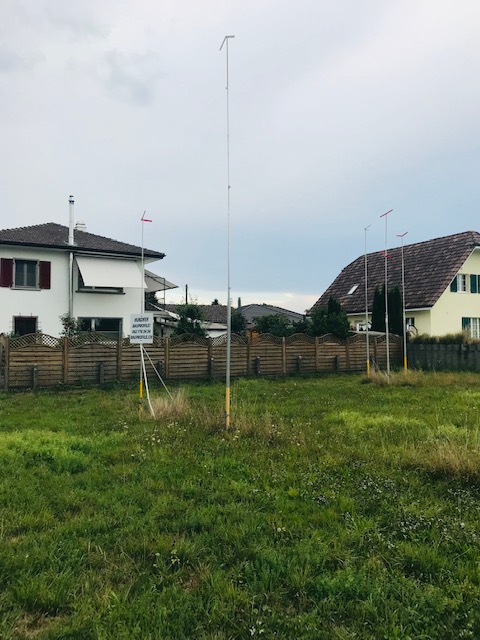 Bauherren in 4913 Bannwil Gesucht! - 17000-1.2 Situation mit Parzellenmarkierungen