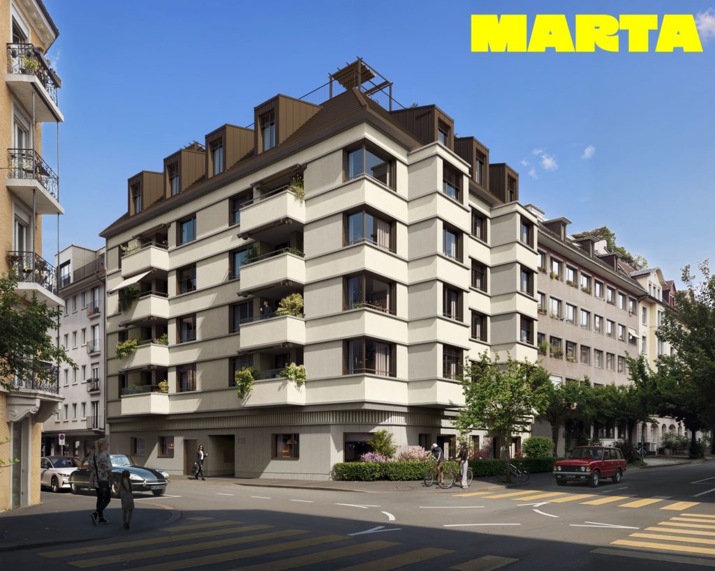 Projektankündigung im Kreis 3 in Zürich - Marta Visu