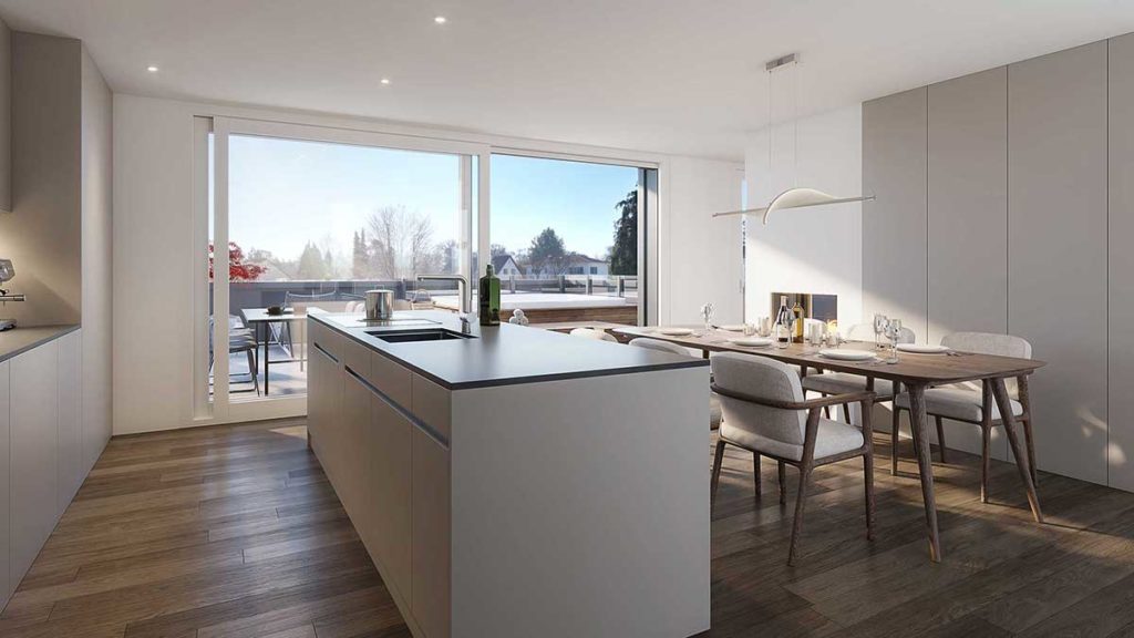 Exklusive 5½-Zimmerwohnung mit Wintergarten - Bild 5