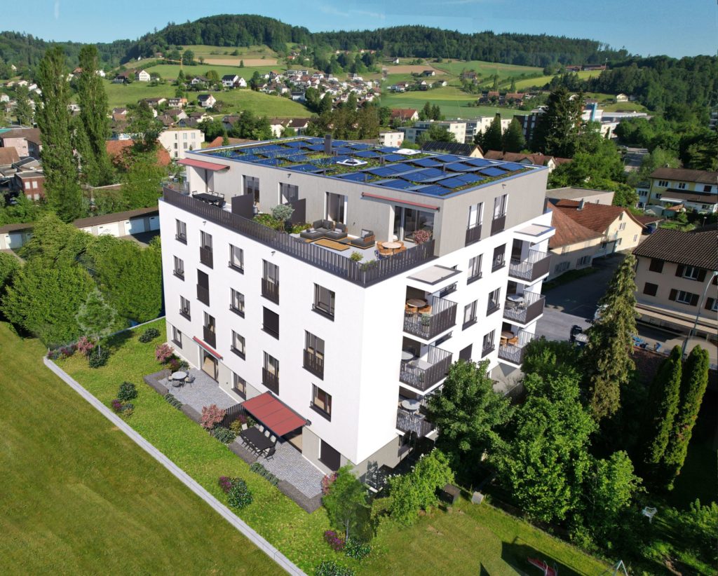 Ankündigung 1.5-Zimmer-Mietwohnung in 5726 Unterkulm - Aussen Visu 001