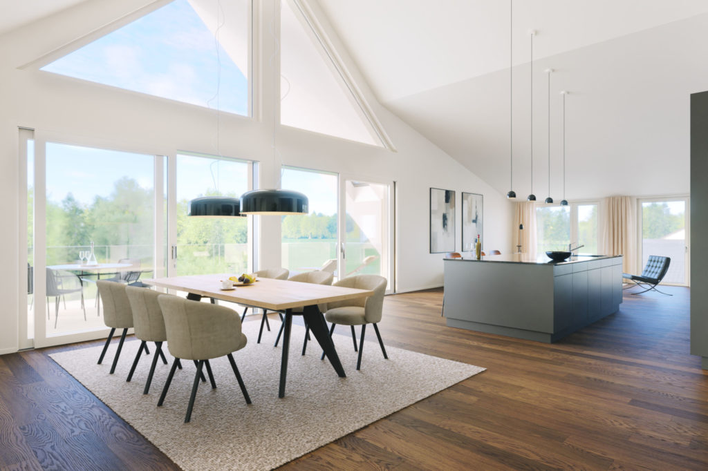 Neubauprojekt mit Eigentumswohnungen in Oerlingen - DG2_1_v1