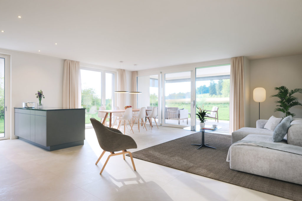 Neubauprojekt mit Eigentumswohnungen in Oerlingen - Whg_4_EG_1_v1