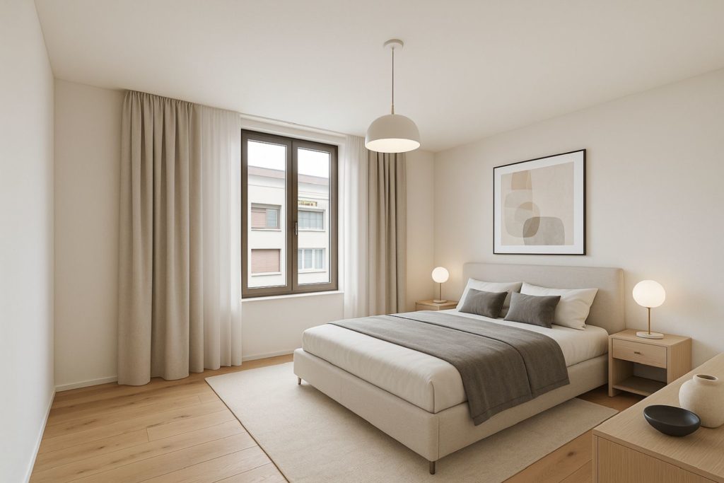 Neubau Wohnung mit See- und Schlossblick - Bild 4