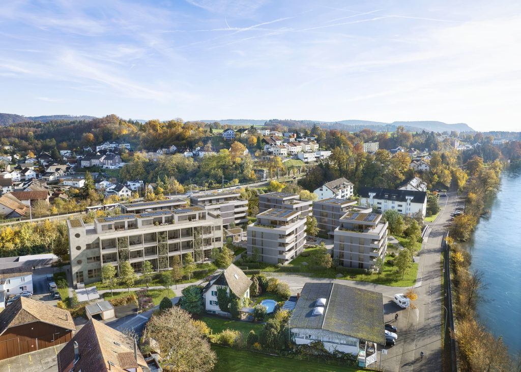 Döttingen: Attraktive Eigentumswohnungen - Aussenvisualisierung