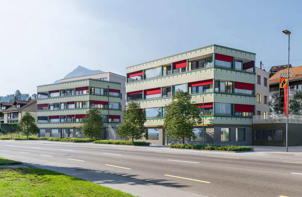 Eigentumswohnungen in Gwatt bei Thun - casa_immobilien_spiezstrasse57-und-59_gwatt_visu-aussen-02