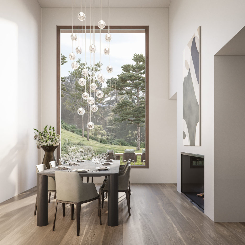 Neubauprojekt "Unterm Wenkenpark", Riehen - Esszimmer Gartenwohnung