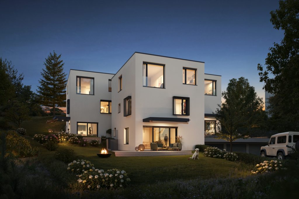 Zauberflöte - 3 Einfamilienhäuser in Pfäffikon ZH - Ensemble