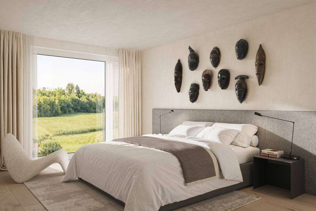 Zauberflöte - 3 Einfamilienhäuser in Pfäffikon ZH - Schlafzimmer