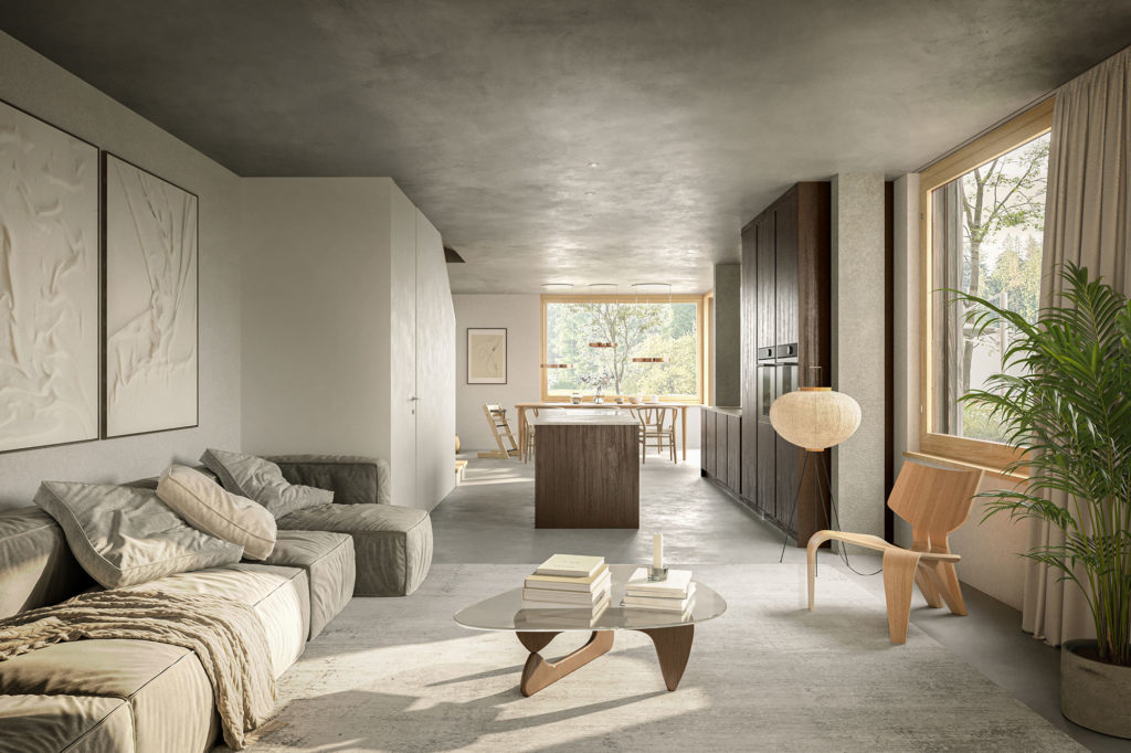 3 hochwertige Reihenhäuser in Uster - USEN_Visualisierung_09