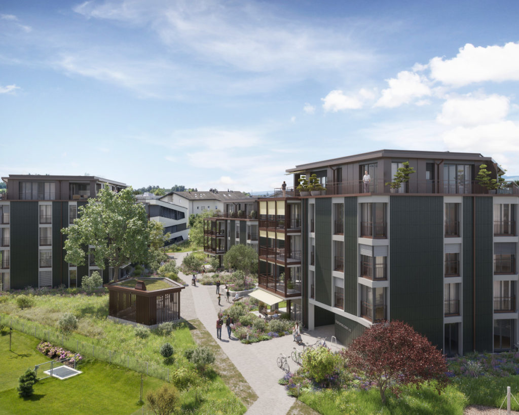 Albisgärtli - Affoltern am Albis - albisgaertli-affoltern-aussenansicht-haeuser-a-c-b-426e75a3