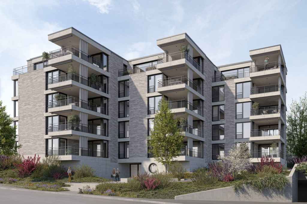 Neubauprojekt "Alte Landstrasse" in Meilen - Aussenansicht