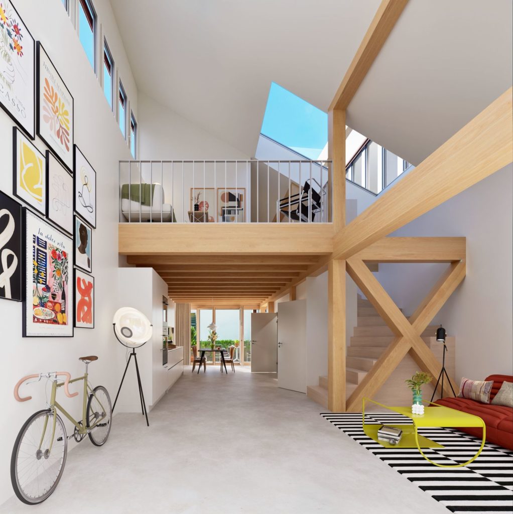 Neuhaus - Eigentumswohnungen und Reihenhäuser - 20250605_BS00179_BS-00179 -Steiner-Neuhausstrasse Basel-Phase 2_T3_3_int03_v01