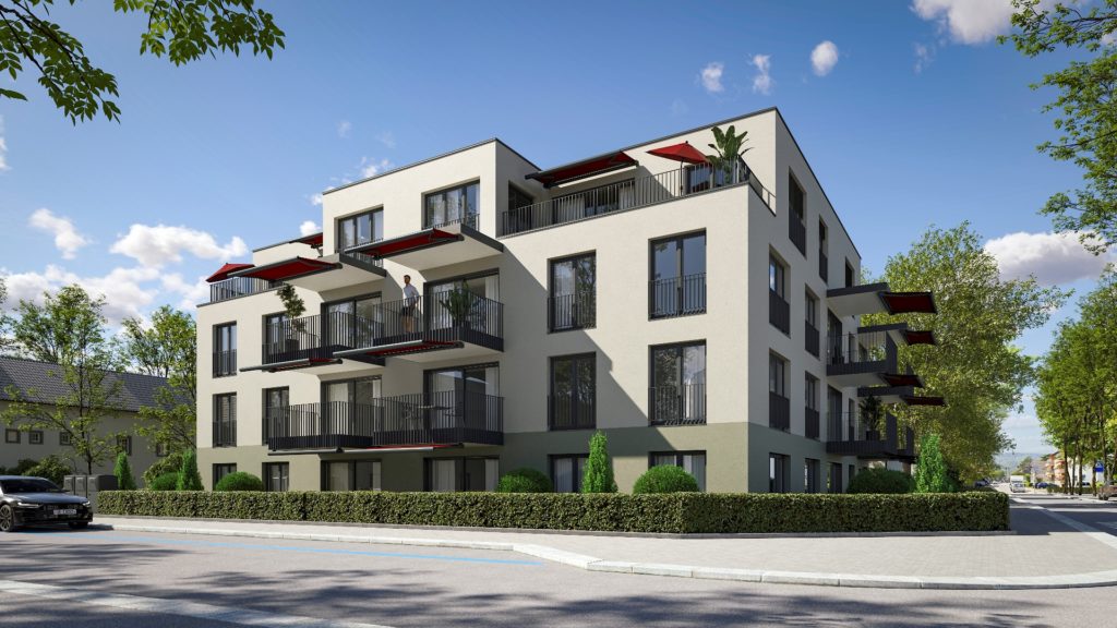 Ankündigung Erstvermietung in Zürich-Albisrieden - Aussenvisualisierung