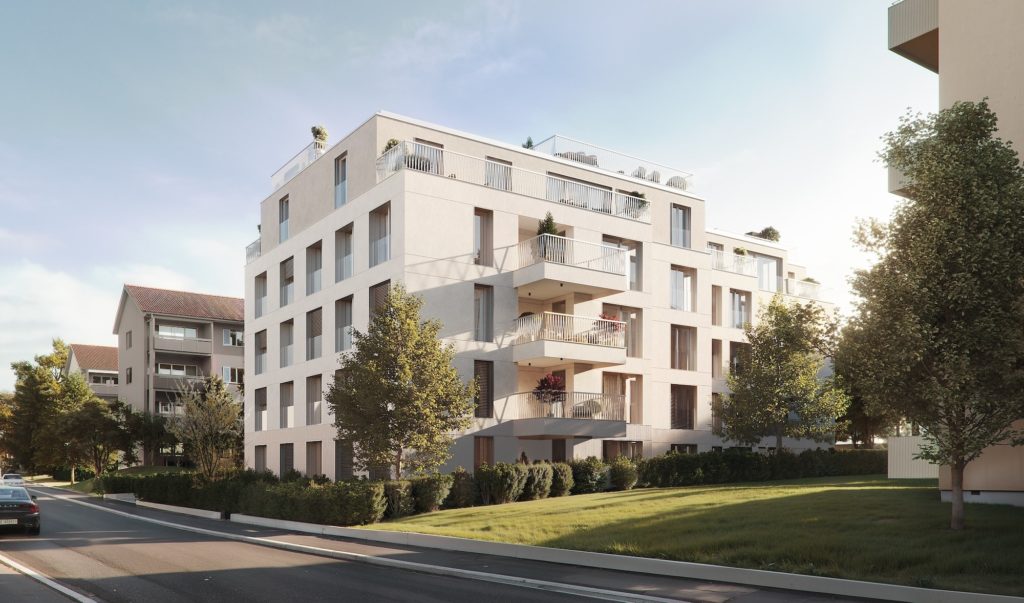 Langgrüt 99 – Neubauprojekt in Zürich-Albisrieden - Visualisierung
