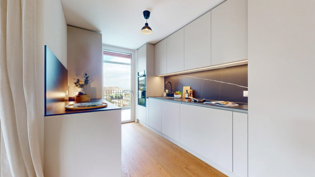 Zürich: Nachhaltig wohnen am «Holderbachweg» - Küche