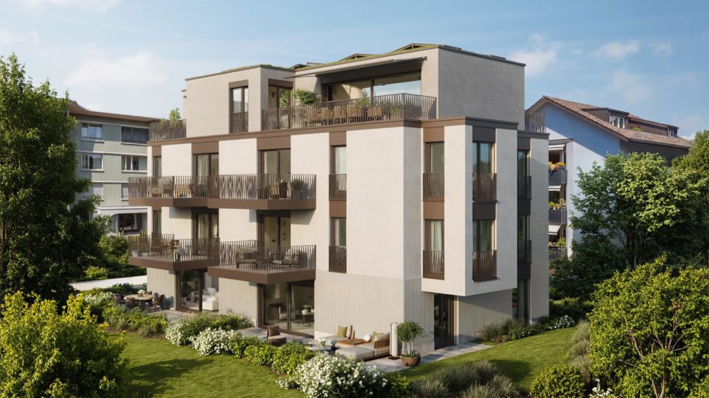 Neubau Eigentumswohnungen in Zürich-Wollishofen - 5770_Ext02_05_web-scaled