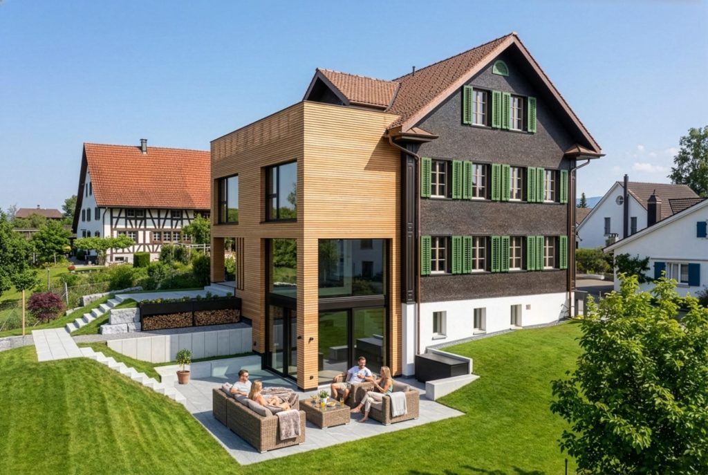 Einmalige Neubau-Villa in Horgen ZH - Aussen