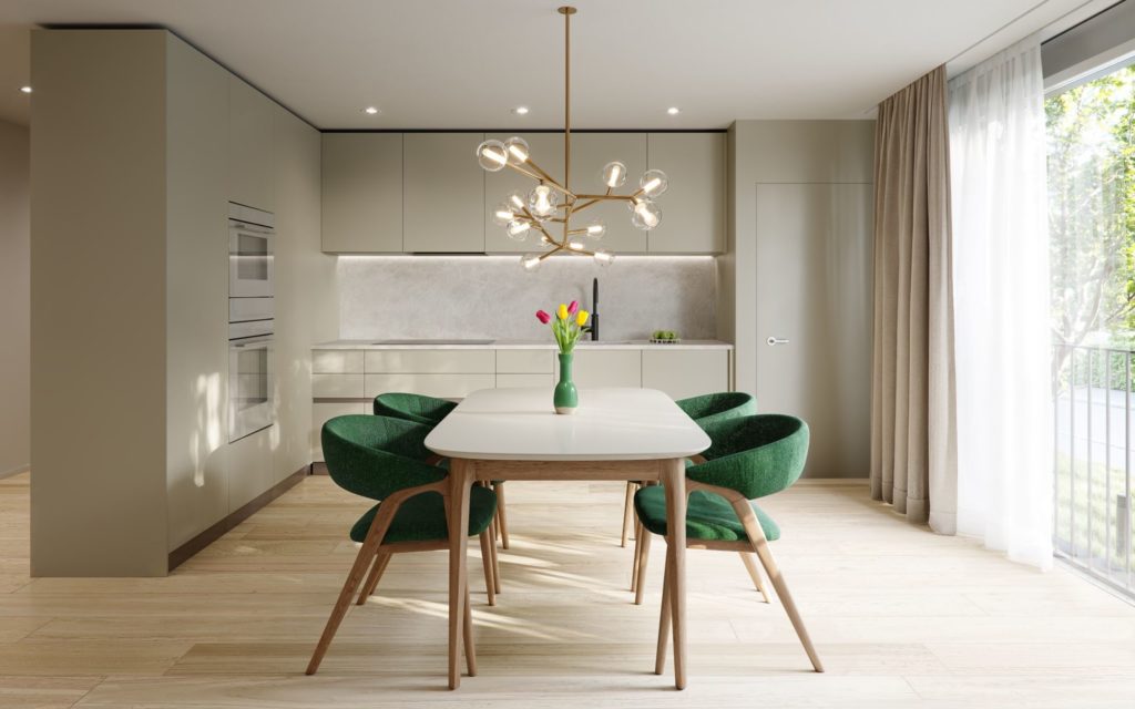 Neubauprojekt Brick Homes - Zumikon - Gartenwohnung