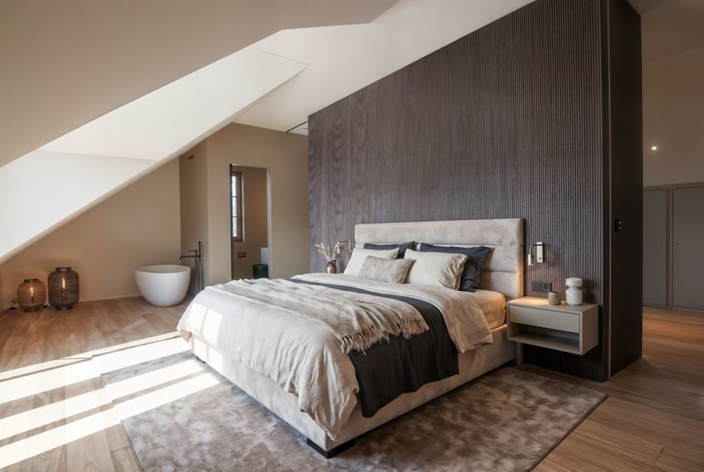 Einmalige Neubau-Villa in Horgen ZH - Masterschlafzimmer