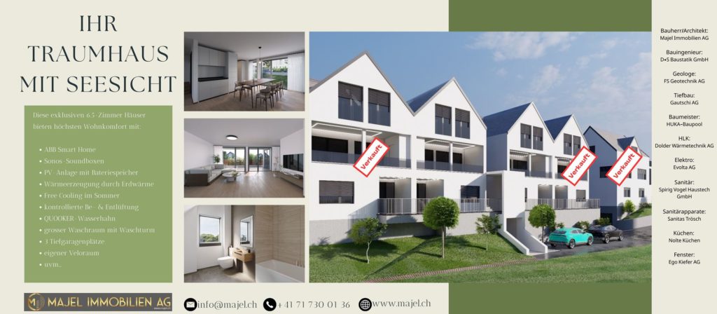 Ihr Traumhaus mit Seesicht in Staad SG - Kein Titel (Roll Up Banner) - 1