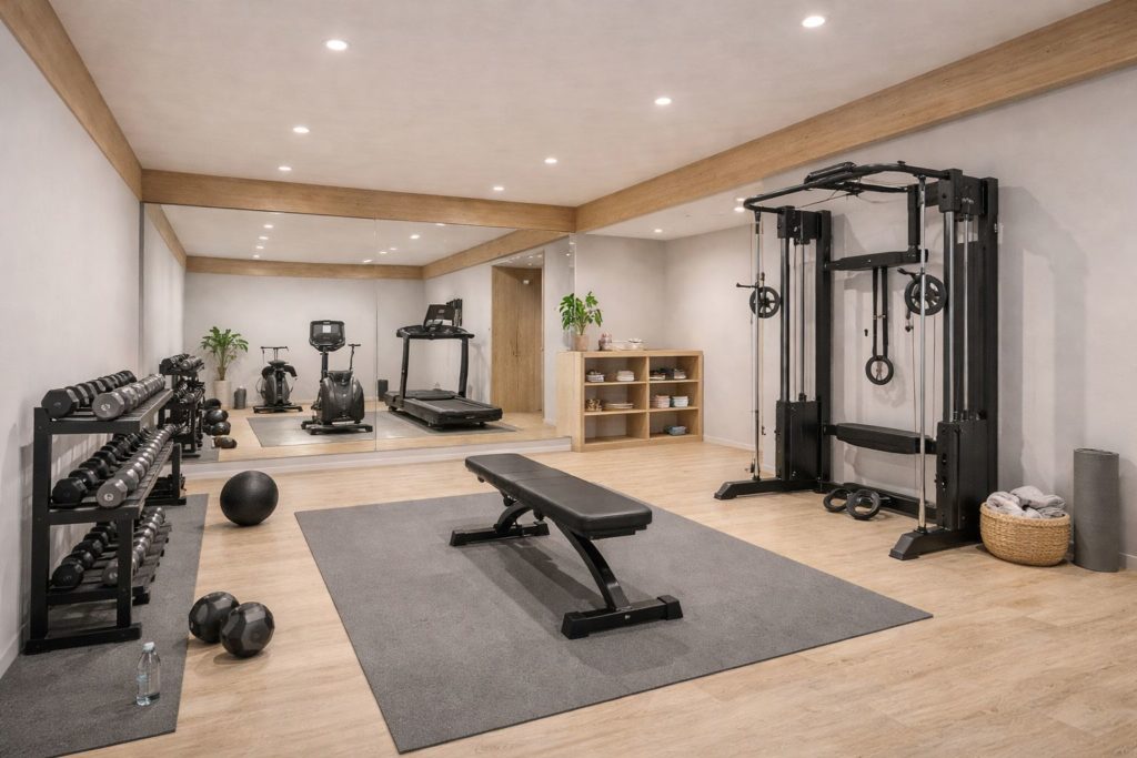 Neubau in Riehen, 6.5 Zimmer und 7.5 Zimmer DEFH - Basement Fitness