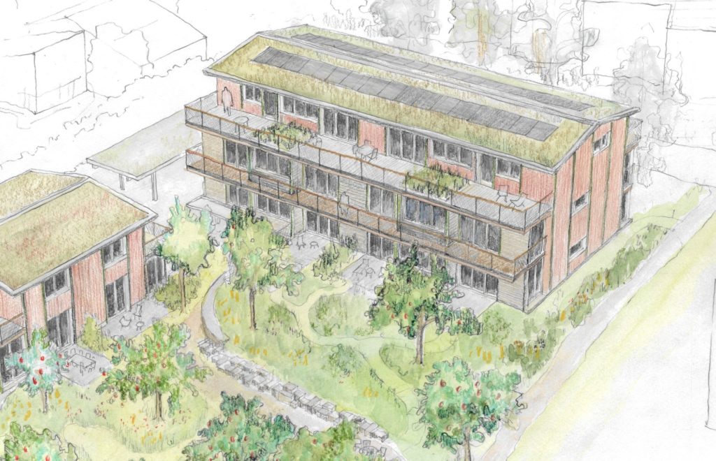 Ankündigung Erstvermietung in Bülach - 0481_Aussenvisualisierung_ohne Menschen