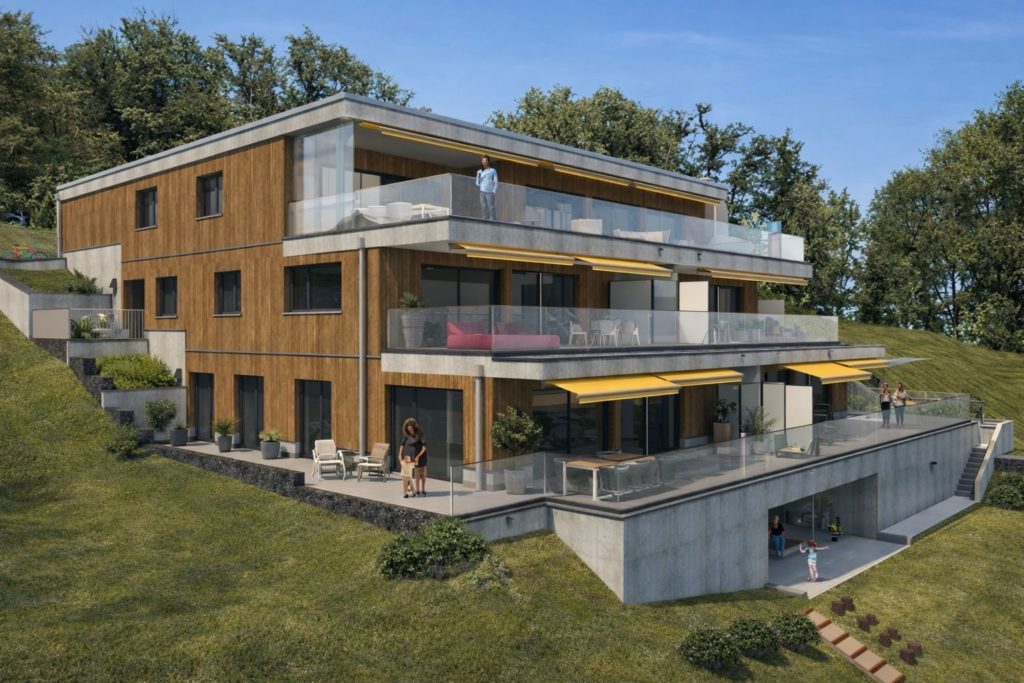 Neubauprojekt in Eschenbach - Aussen