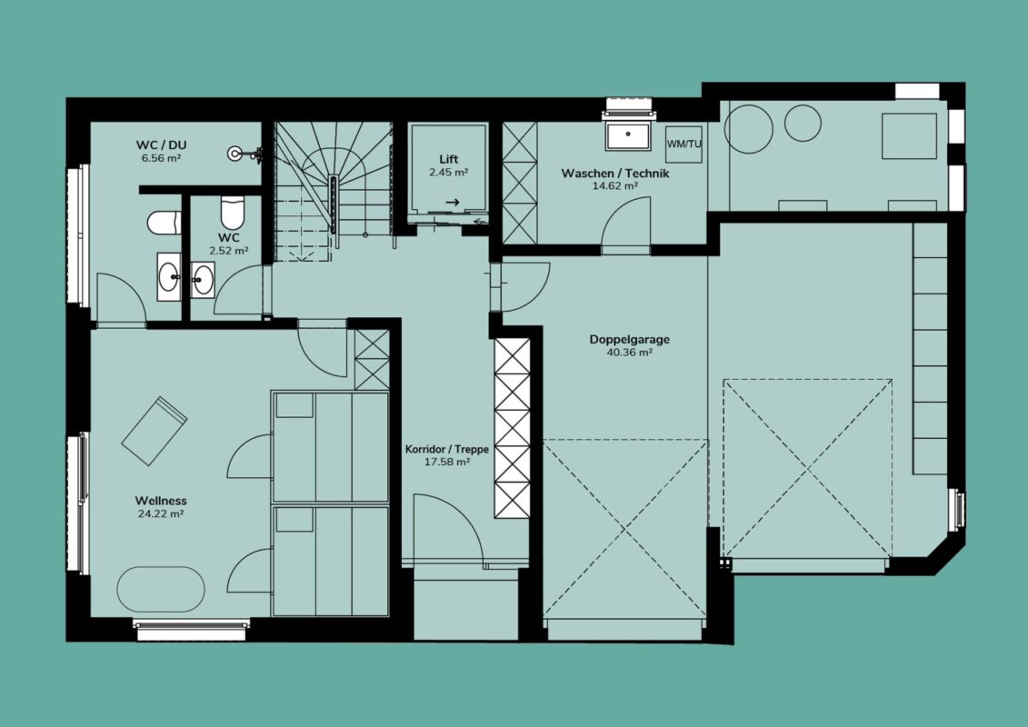 2d vermarktungsplan wohnung