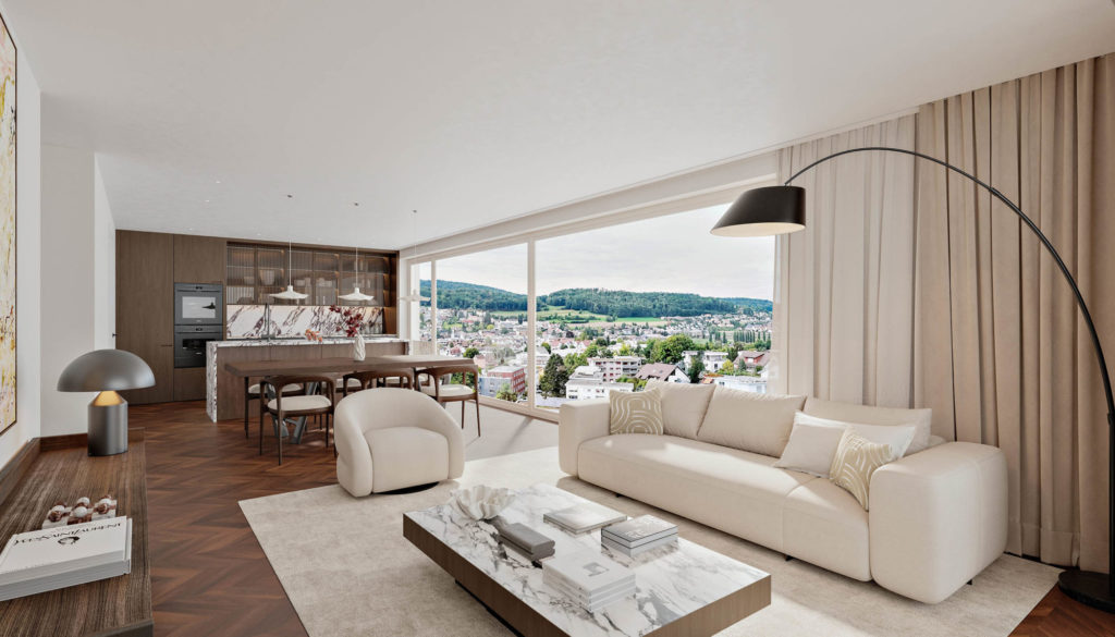 Hochwertige Eigentumswohnungen in Affoltern - 69e71c558755236a98a1b2e9_AM_02_4THF_LIVINGROOM_UP06_PP Kopie
