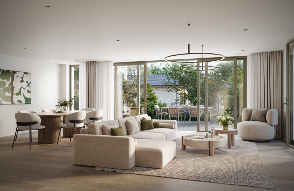 4 exklusive Eigentumswohnungen in Zollikofen - Wohnzimmer_WHG 1