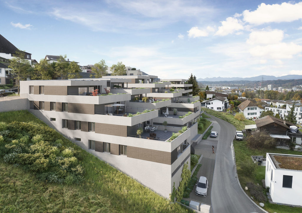 Gränichen: Leben am «Farnweg» - Aussenvisualisierung