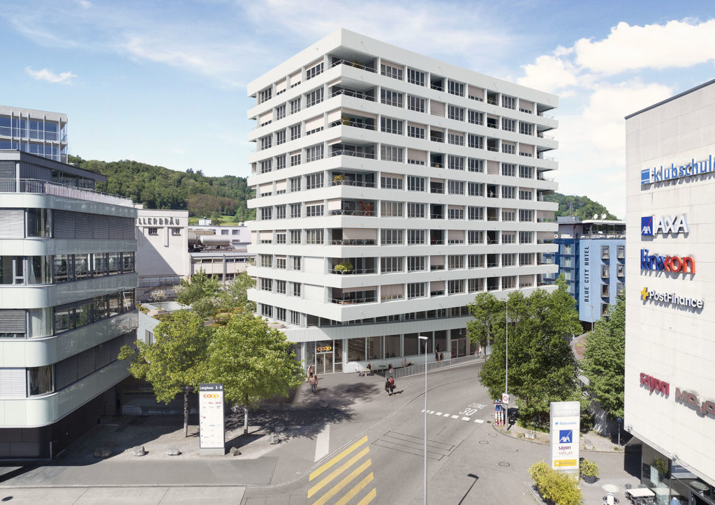 «Müllerbräu Areal» in Baden  - Aussenvisualisierung