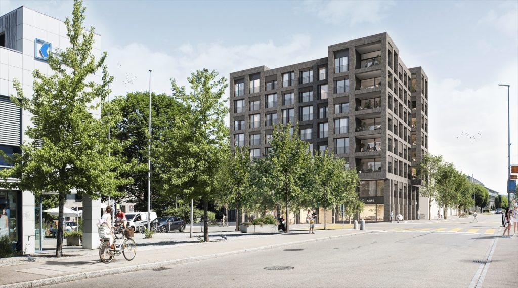 Ankündigung Erstvermietung in Kloten – Bezug 2027 - Aussenvisu_Lindenblick_Kloten