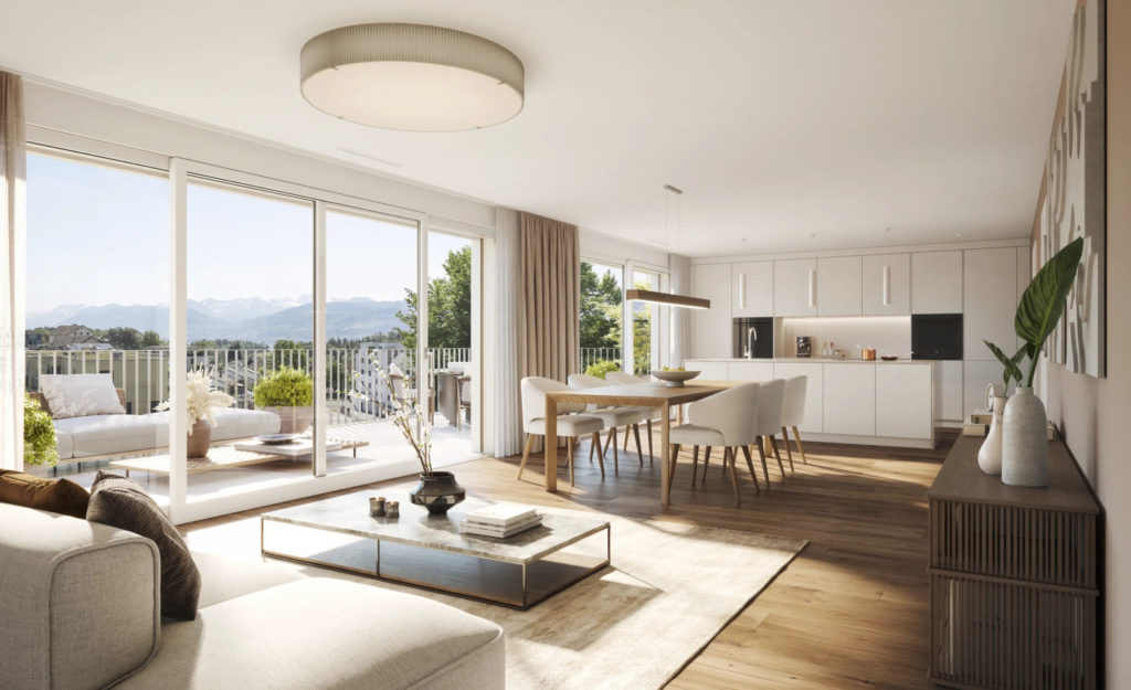 Neubau Eigentumswohnungen in Hombrechtikon - attika_haus_c