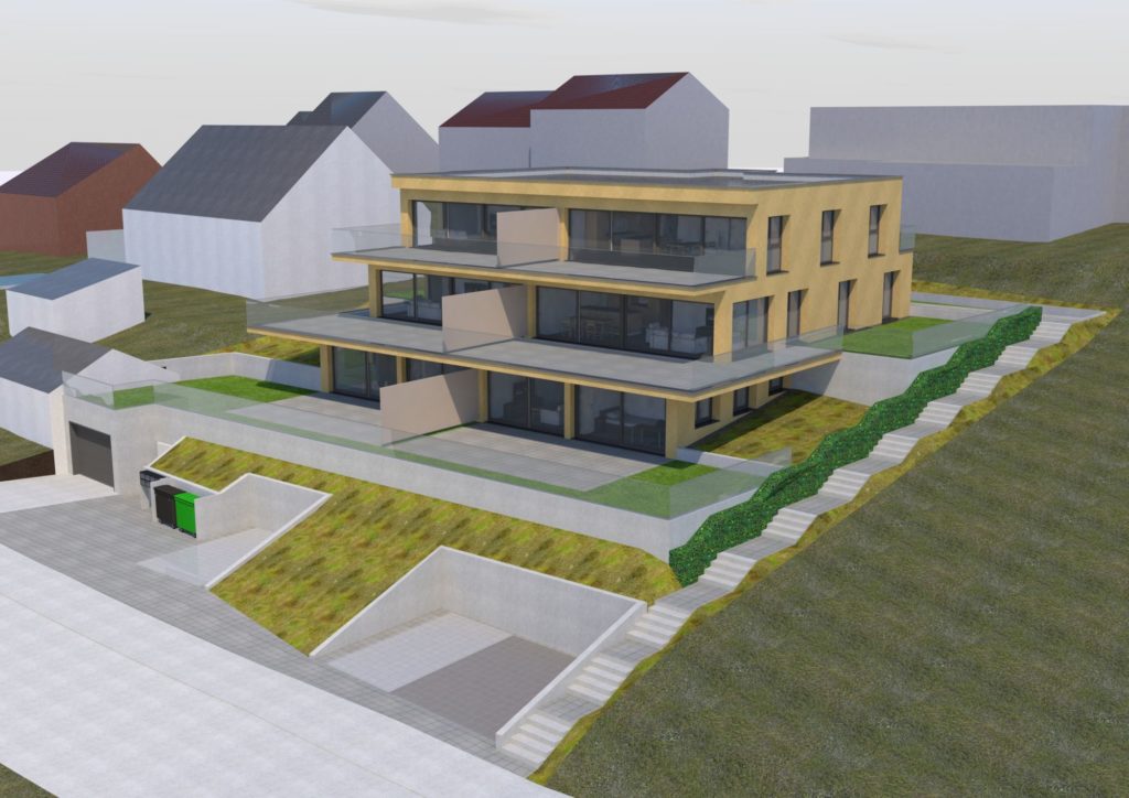 Ankündigung: Terrassenwohnungen in Seuzach - Visualisierung