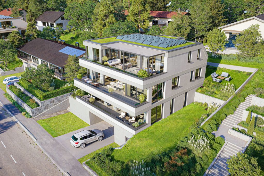 3 exklusive Eigentumswohnungen in Wettswil - Aussen 5