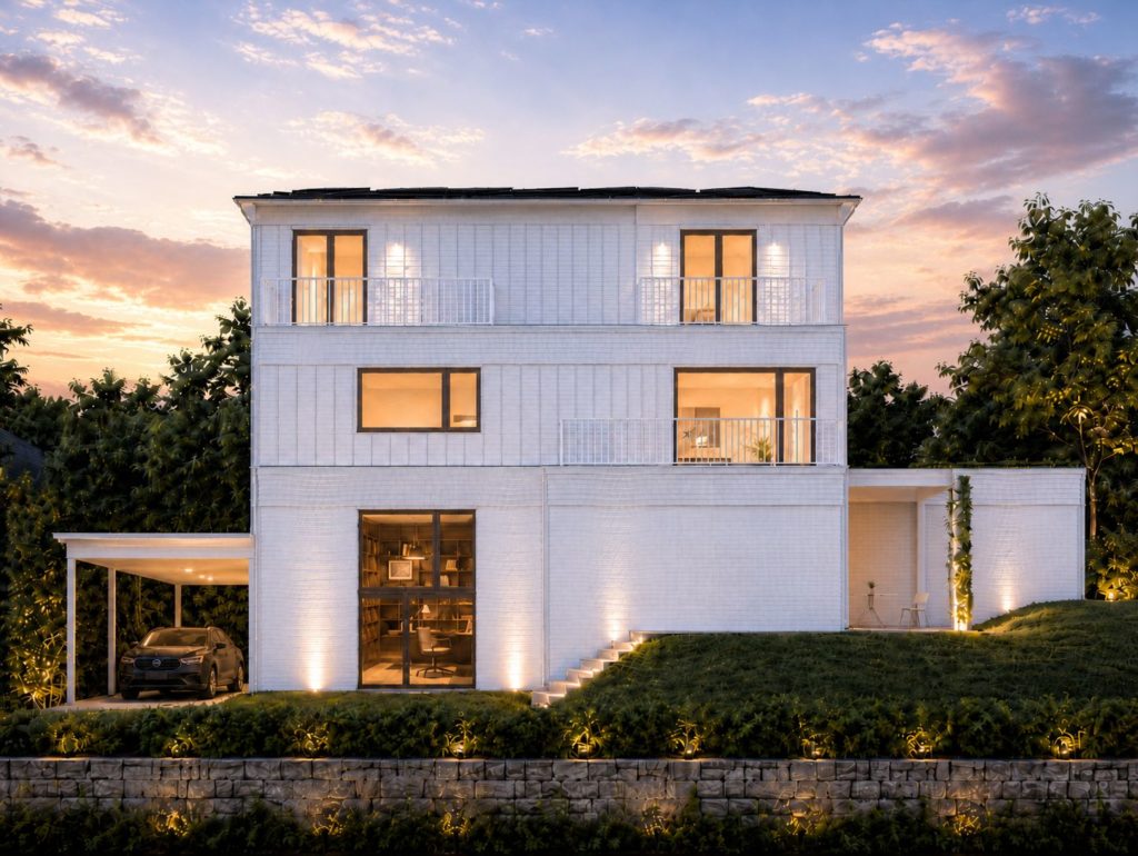 Exklusives in Riehen nahe Wenkenpark - North Facade _House 1