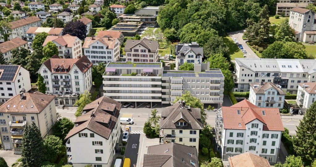 Ankündigung Erstvermietung in St. Gallen - Visualisierung
