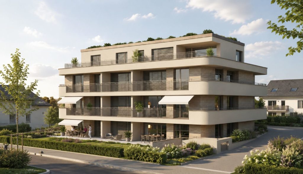 7 exklusive Eigentumswohnungen in Stallikon - Visu für Proj.Ank (2)